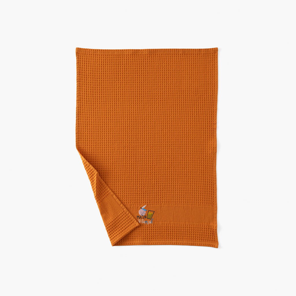 Tcafe Tea Towel - Carré Blanc Canada