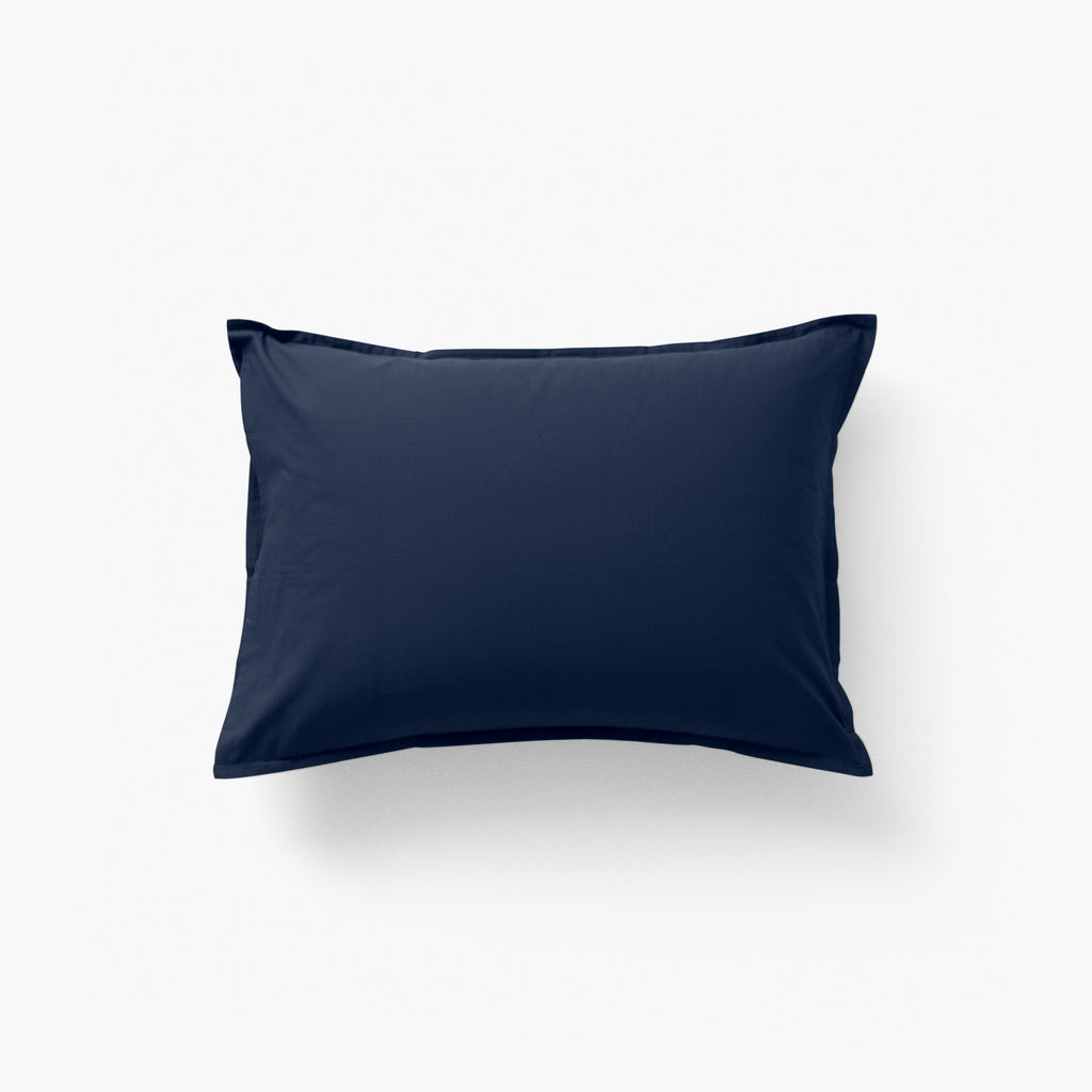 Neo Cotton Rectangular Pillowcase Marine - Carré Blanc Canada
