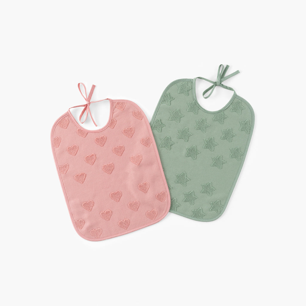 Monjour Cotton Bib - Carré Blanc Canada