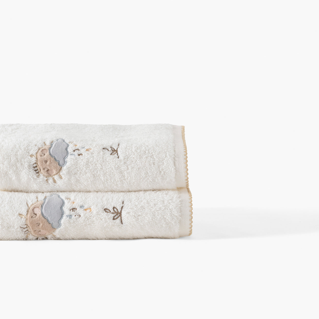 Bienvenue Bath Towel - Carré Blanc Canada