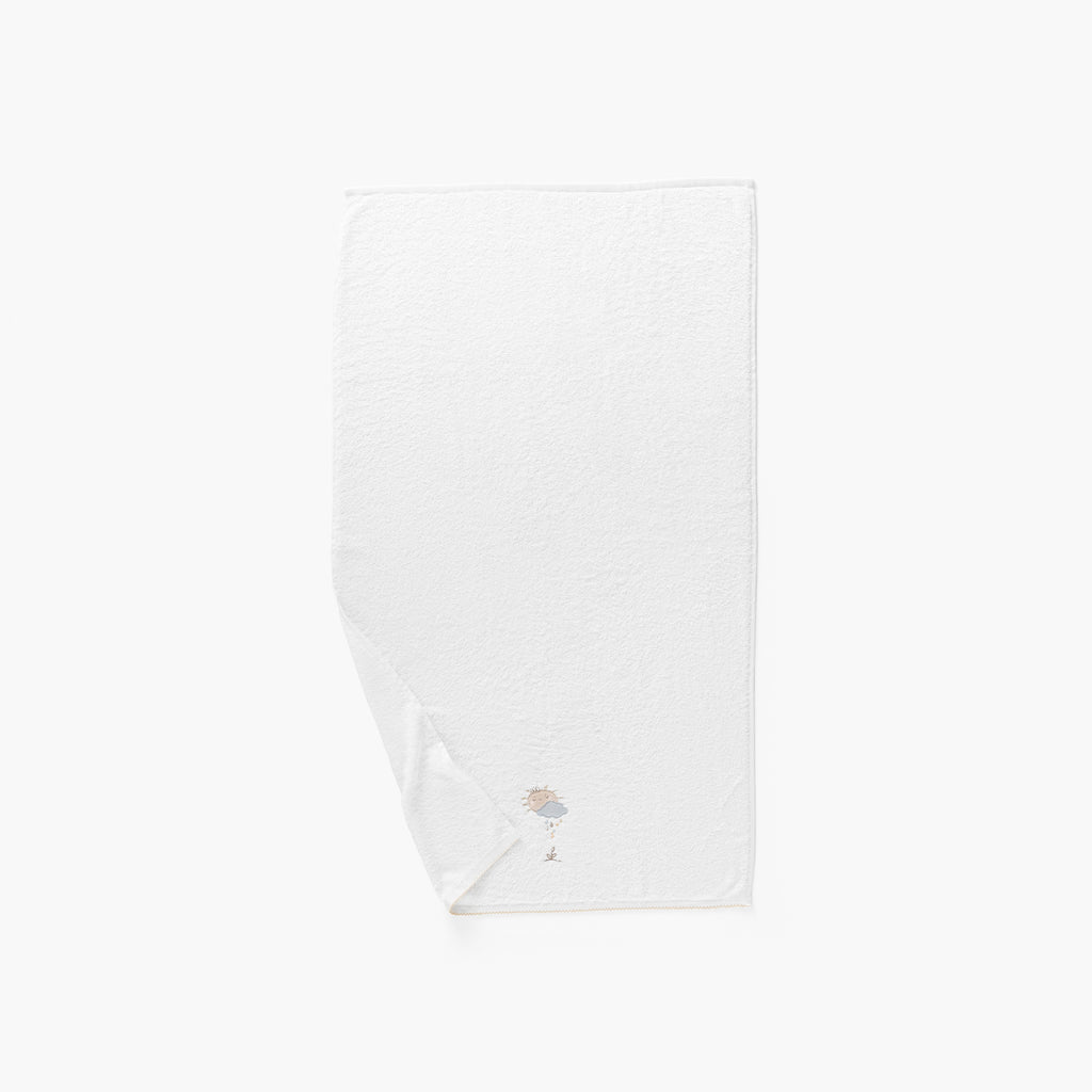 Bienvenue Bath Towel - Carré Blanc Canada