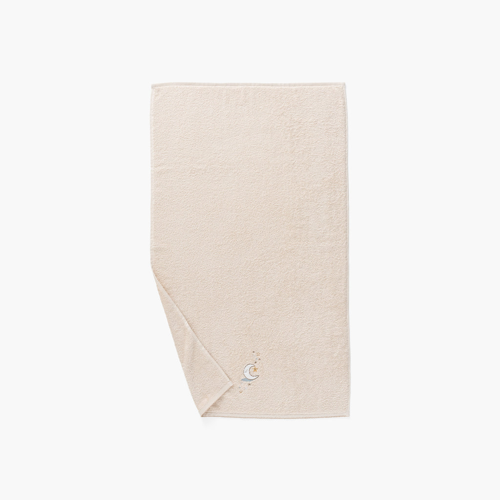 Bienvenue Cotton Bath Towel - Carré Blanc Canada
