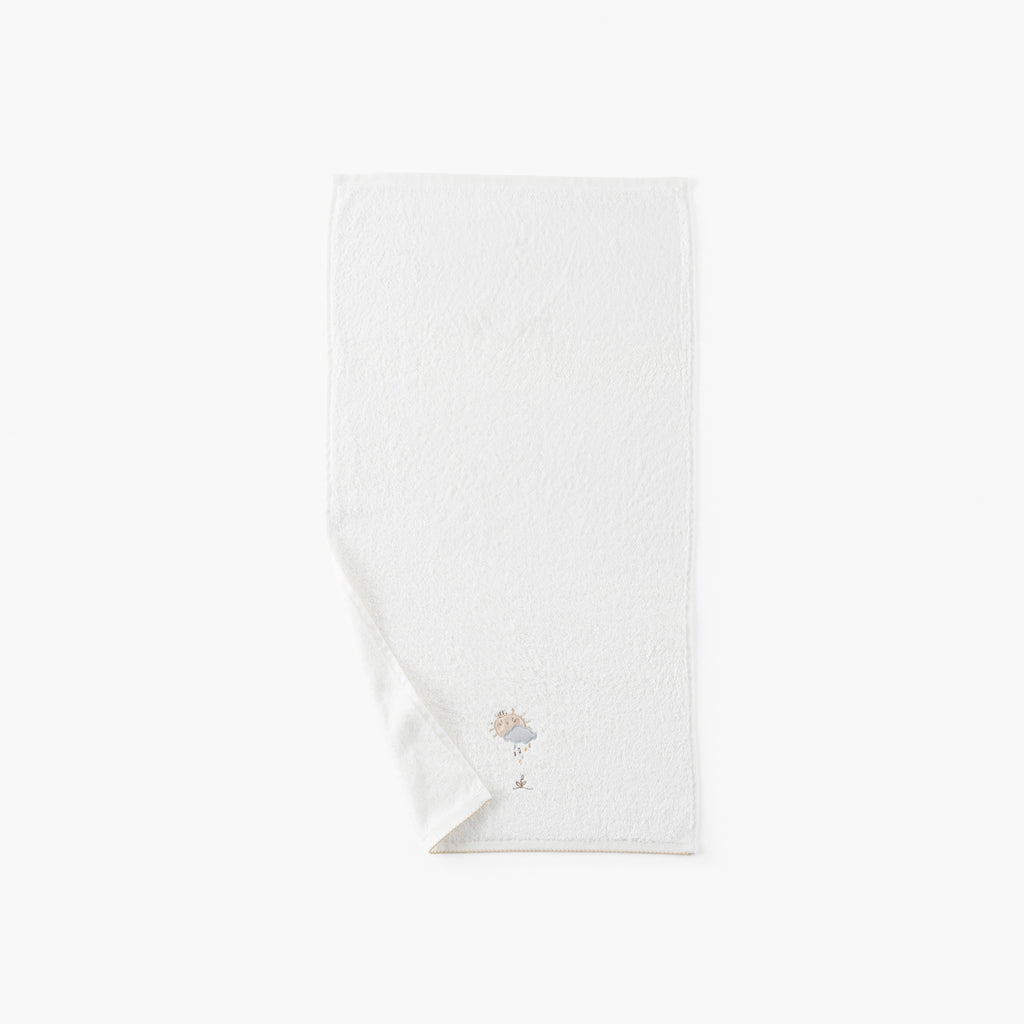 Bienvenue Bath Towel - Carré Blanc Canada