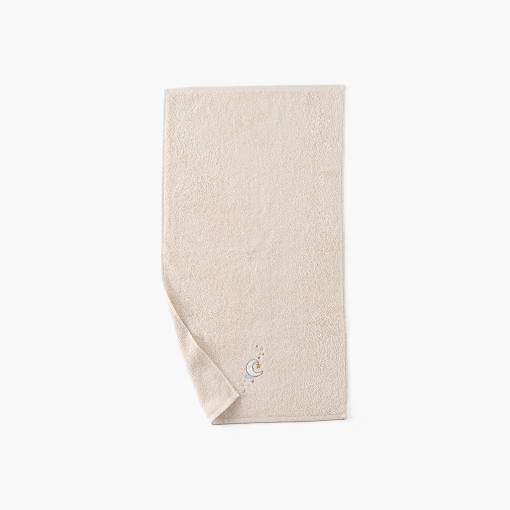 Bienvenue Cotton Bath Towel - Carré Blanc Canada
