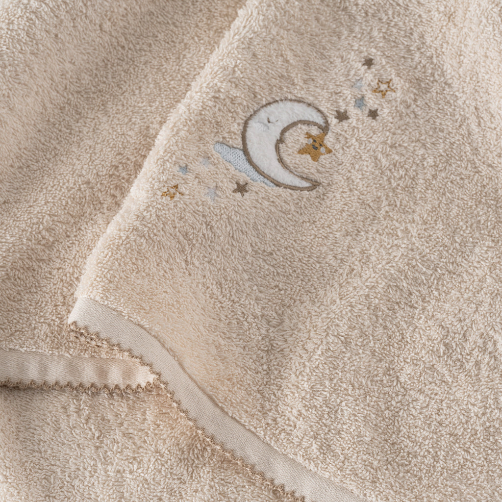 Bienvenue Cotton Bath Towel - Carré Blanc Canada