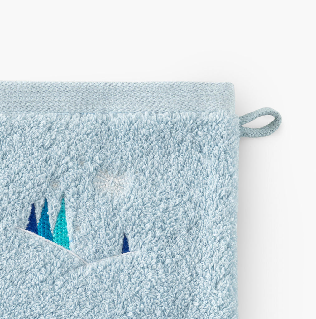 Stellaire Blue Cotton Glove - Carré Blanc Canada