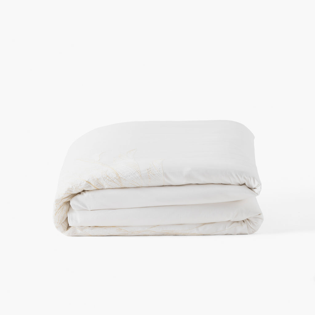 Mon Ange White Duvet Cover - Carré Blanc Canada