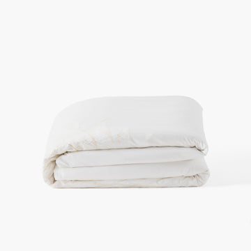 Mon Ange White Duvet Cover - Carré Blanc Canada