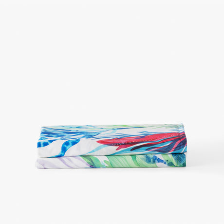 Demilune cotton bed sheet - 1
