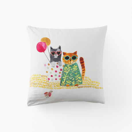 Euphory square cotton pillowcase - 1