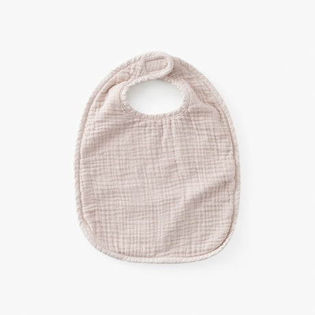 Lino Cotton Bib - Flax - 1