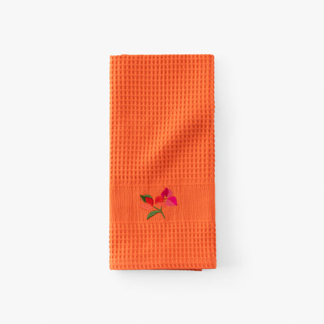 Nectar honeycomb cotton tea towel
 Orange - 1