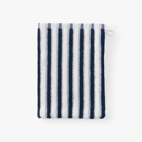 Combo Cotton Washcloth - Navy - Sky Blue - 1