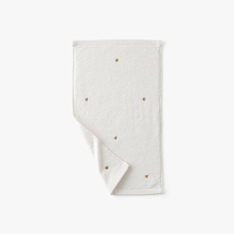 Zéphire Cotton Guest Towel - Ivory/heart - 2