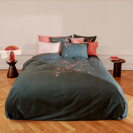 Ikebana Cotton Duvet Cover - Multicolour - 1