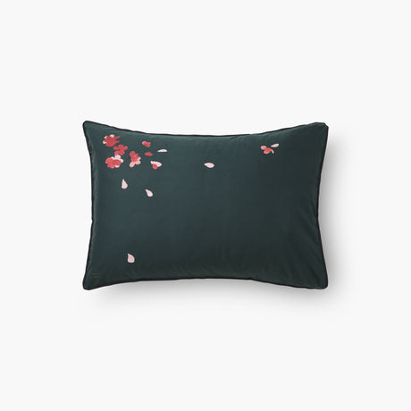 Ikebana Cotton Rectangular Pillowcase - Multicolour - 1