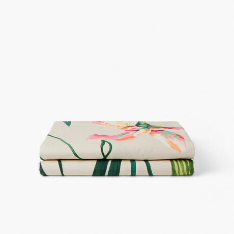 Lysiris Cotton Bed Sheet - Multicolour - 1