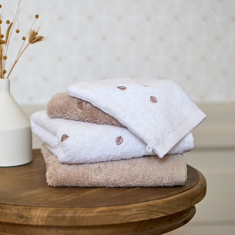 Equinoxe II Cotton & Bamboo Viscose Face Towel - White - 6