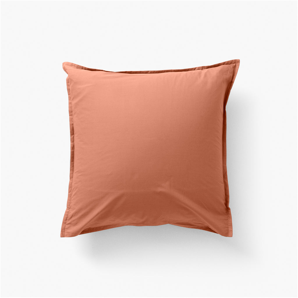 Neo Square Pillowcase Cotton - Tomette - Carré Blanc Canada