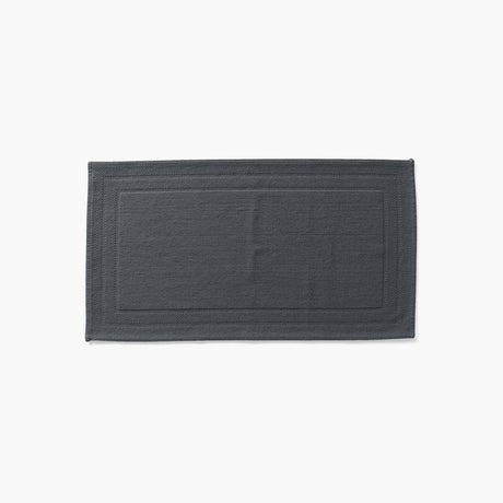 Source Charcoal Organic Cotton Bouclette Bath Mat - Carré Blanc Canada