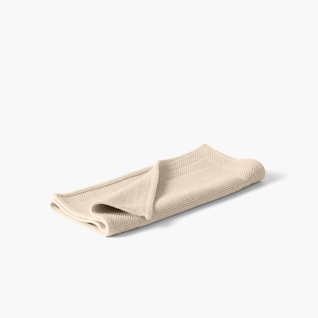 Source Natural Organic Cotton Loop Bath Mat - Carré Blanc Canada