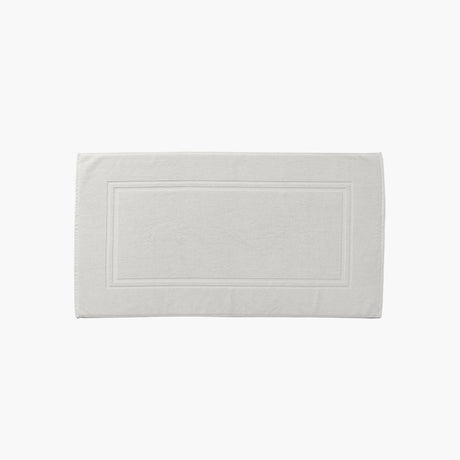 Lola II Perle Cotton Bath Mat - Carré Blanc Canada