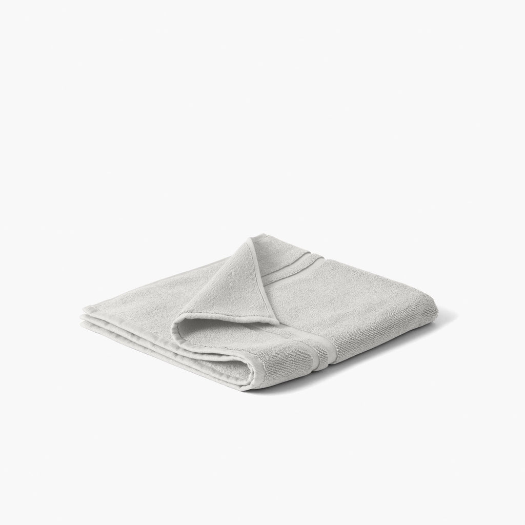 Lola II Perle Cotton Bath Mat - Carré Blanc Canada