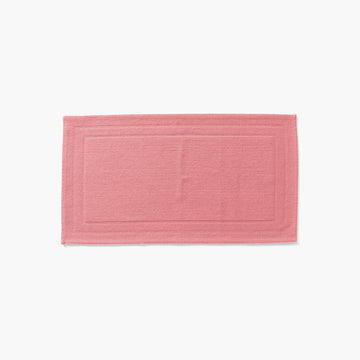 Source Pétale Organic Cotton Bouclette Bath Mat - Carré Blanc Canada