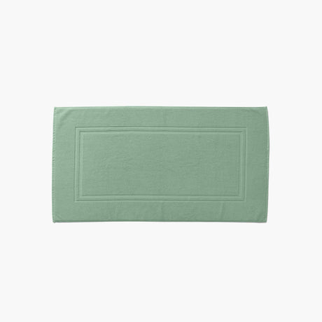 Lola II Sage Cotton Bath Mat - Carré Blanc Canada