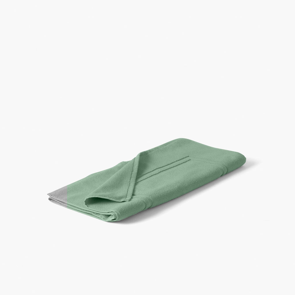 Lola II Sage Cotton Bath Mat - Carré Blanc Canada