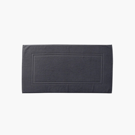Lola II Slate Cotton Bath Mat - Carré Blanc Canada