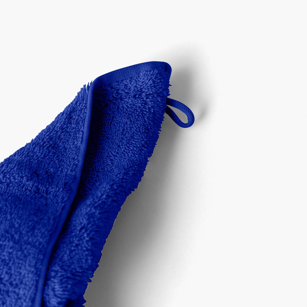 Lola II Cobalt Bathmop in Cotton - Carré Blanc Canada