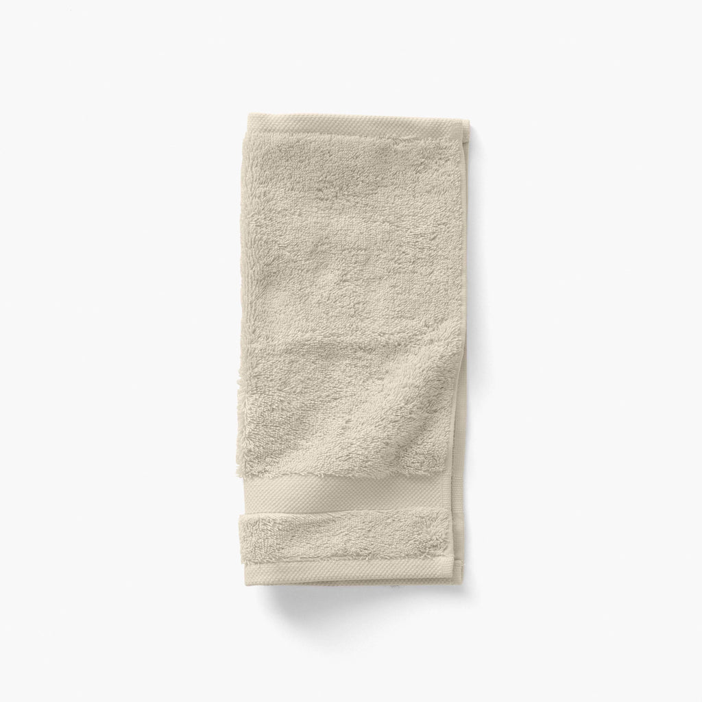 Lola II Linen Washcloth in Cotton - Carré Blanc Canada