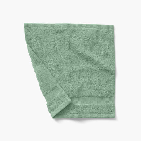 Lola II Sage Washcloth in Cotton - Carré Blanc Canada