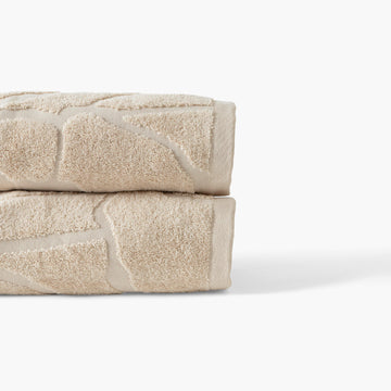 Gisèle Organic Cotton Bath Towel - Carré Blanc Canada