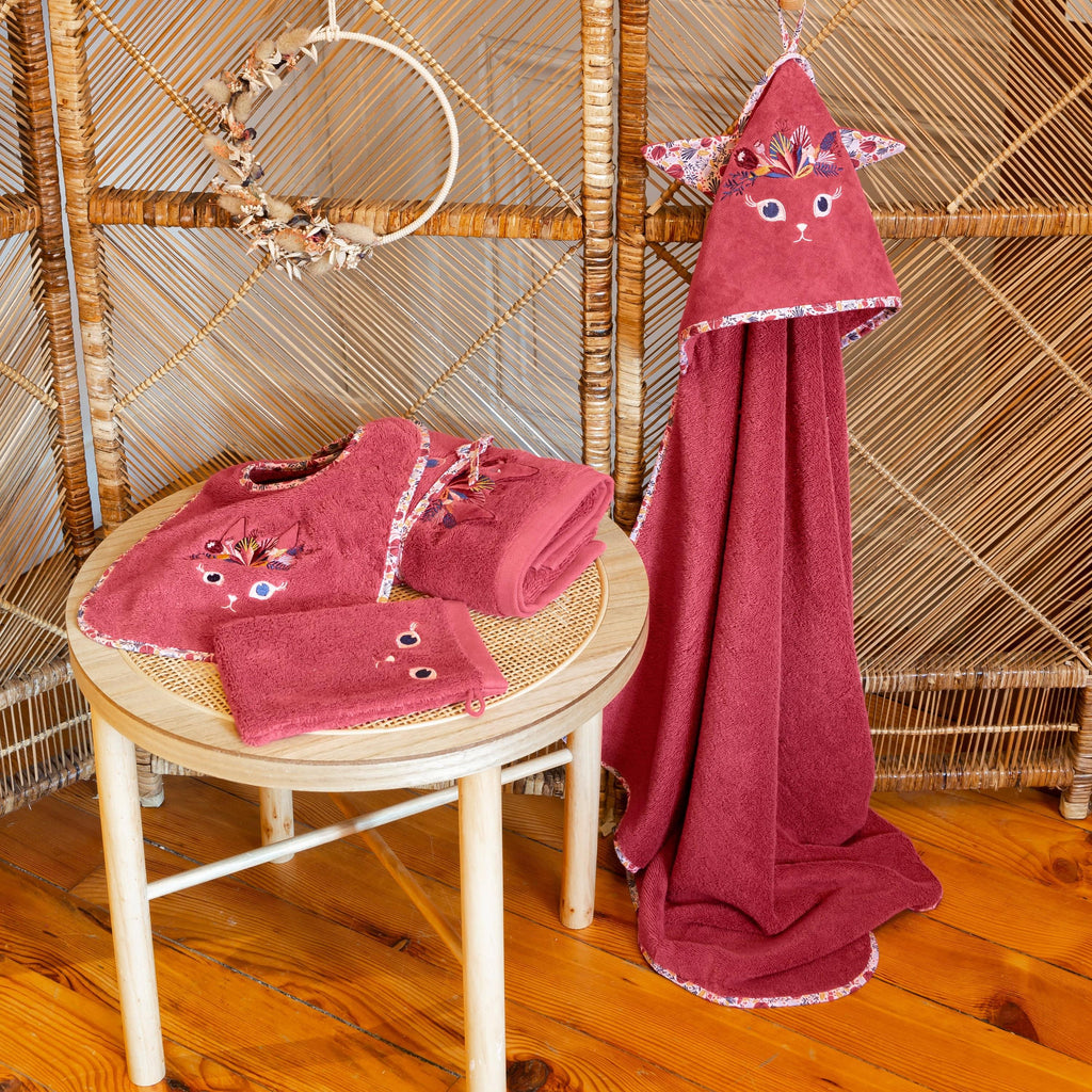 Kittyful Cotton Towel - Carré Blanc Canada