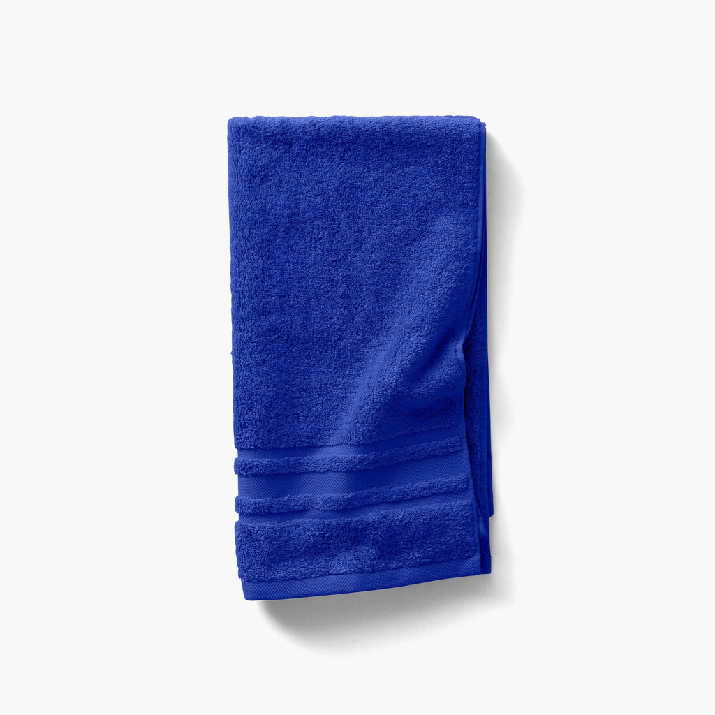 Lola II Cobalt Cotton Bath Towel - Carré Blanc Canada