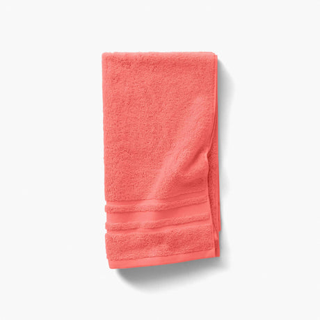 Lola II Coral Cotton Bath Towel - Carré Blanc Canada
