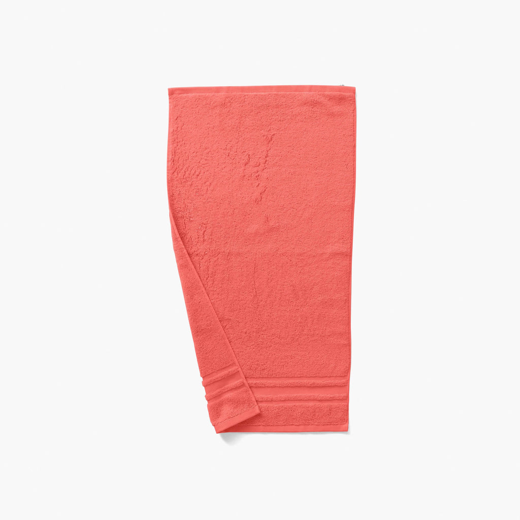 Lola II Coral Cotton Bath Towel - Carré Blanc Canada
