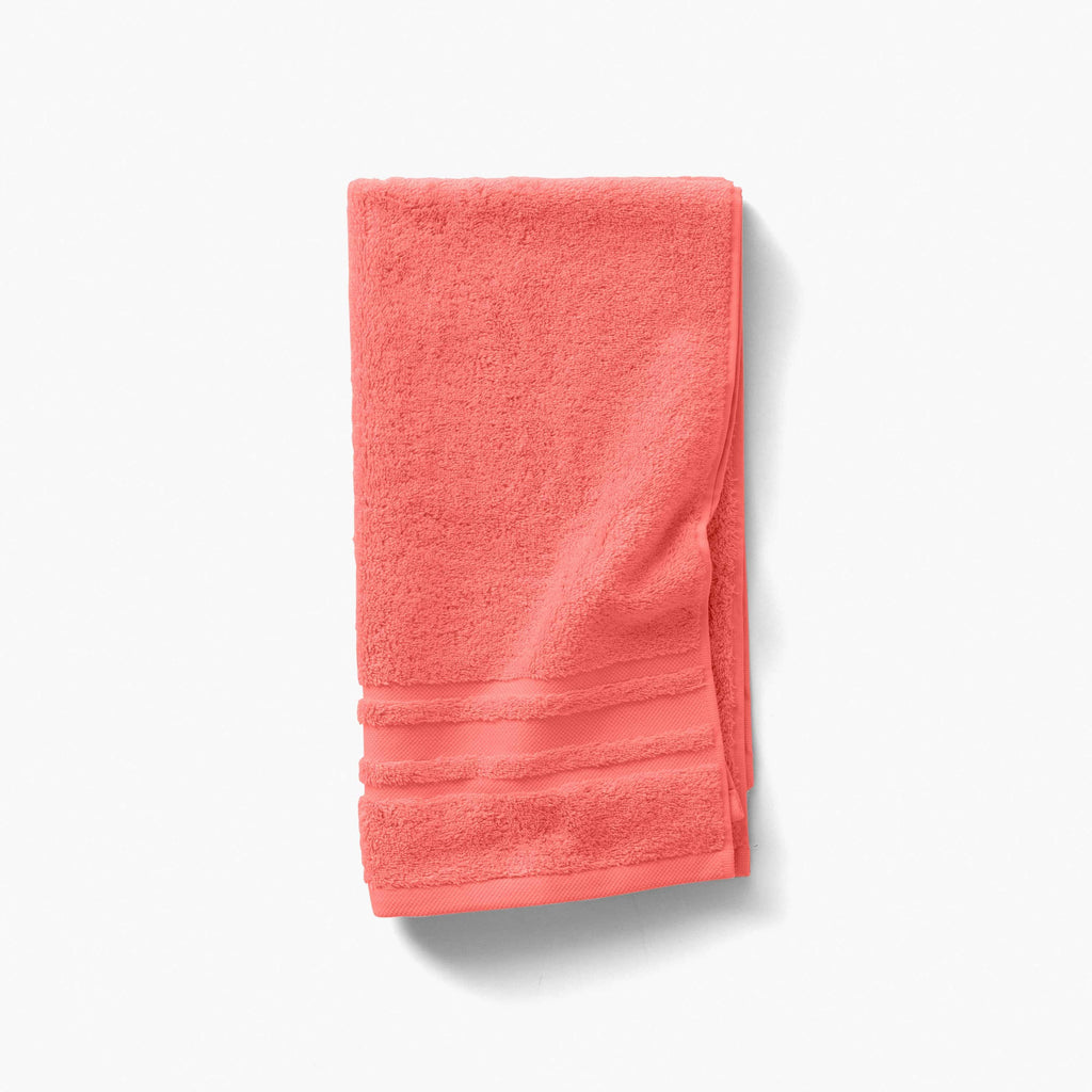 Lola II Coral Cotton Bath Towel - Carré Blanc Canada
