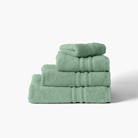 Lola II Sage Cotton Bath Towel - Carré Blanc Canada