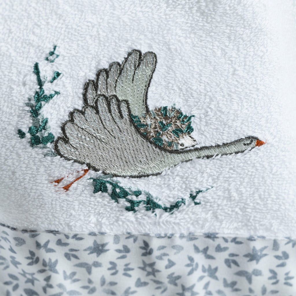 Câline Organic Cotton Bath Towel - Carré Blanc Canada