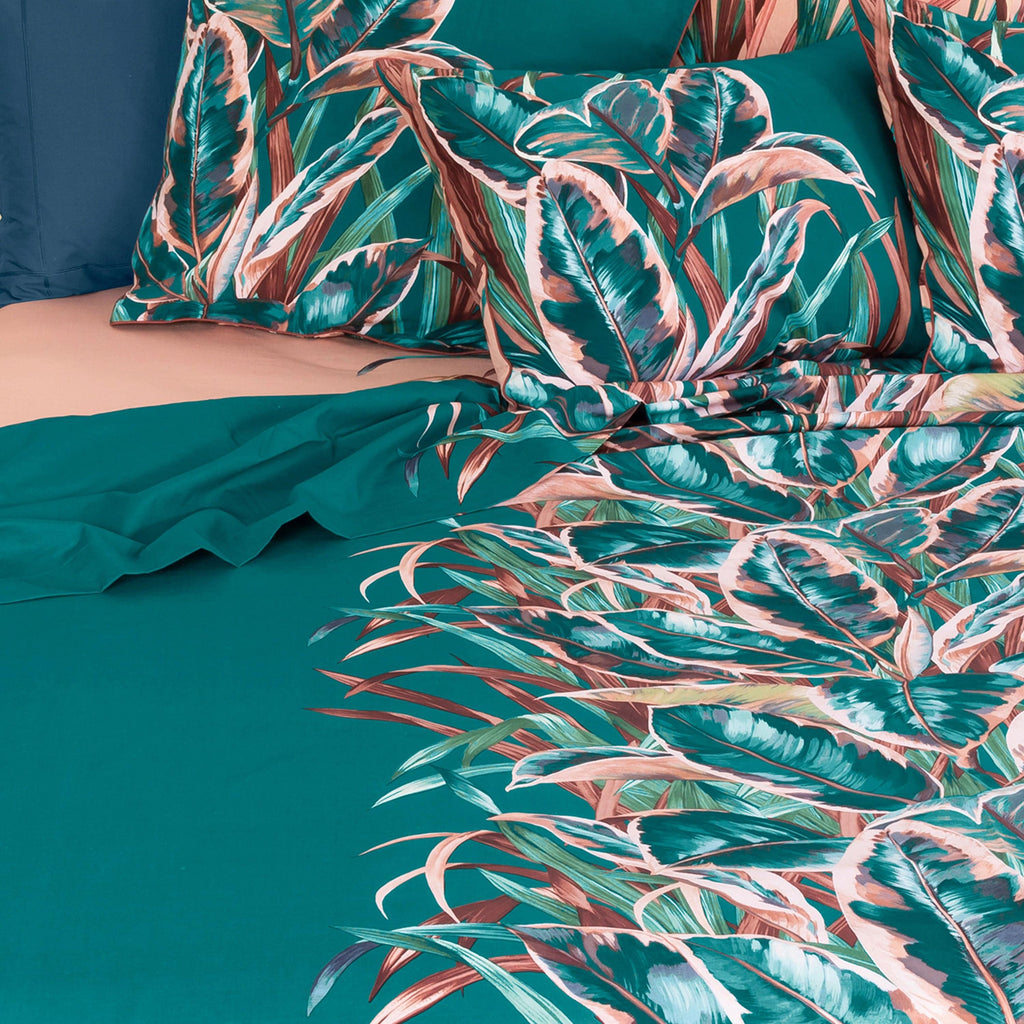 Flatsheet in Cotton Percale Calathéa - Carré Blanc Canada