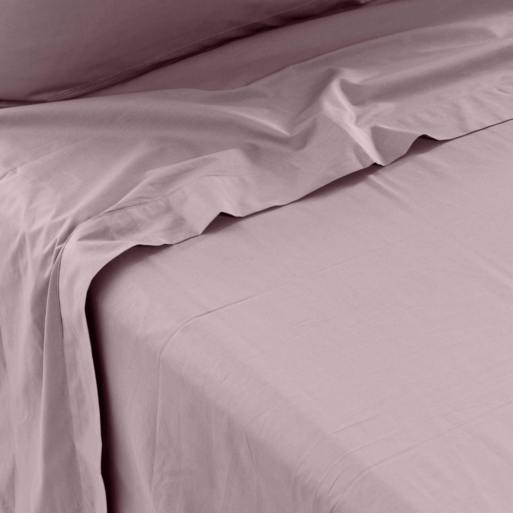 Flatsheet in Cotton Percale Neo Powder - Carré Blanc Canada