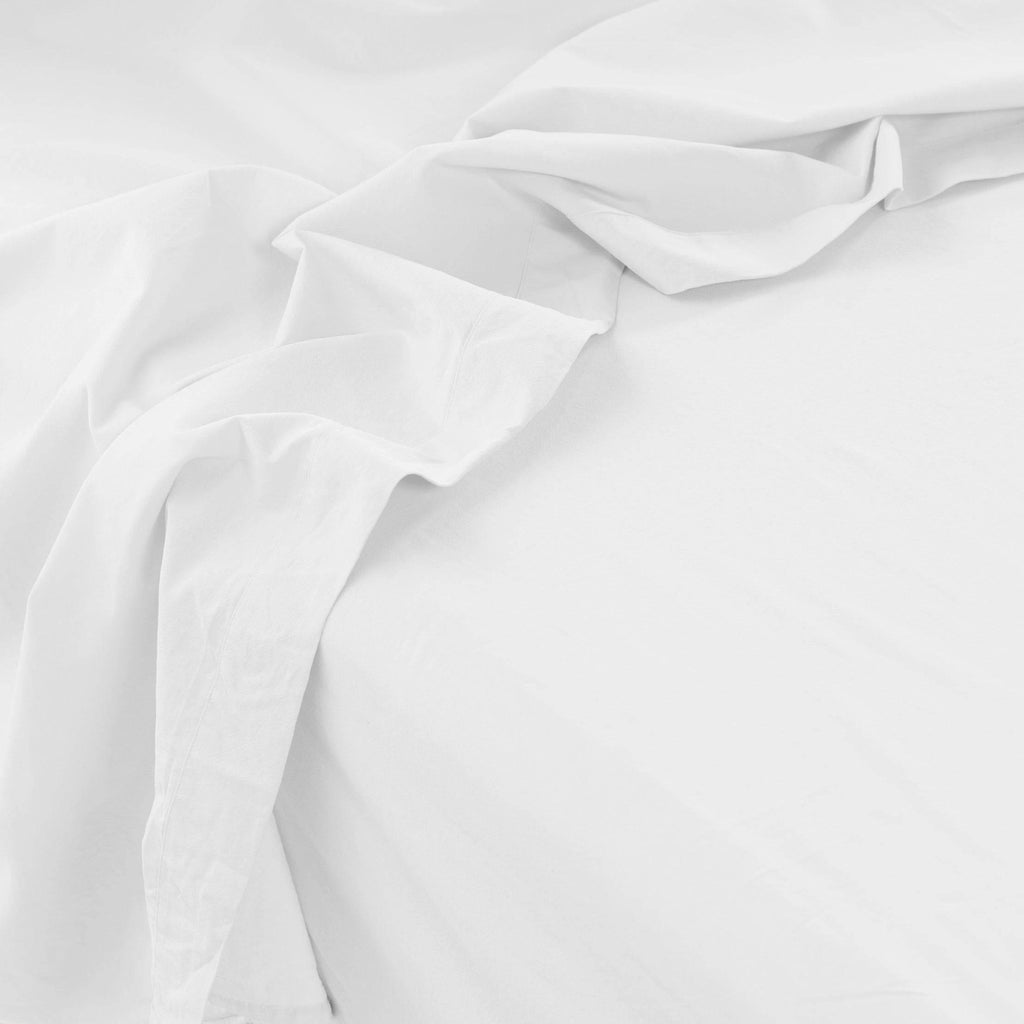 Souffle Sheet Set - White - Carré Blanc Canada