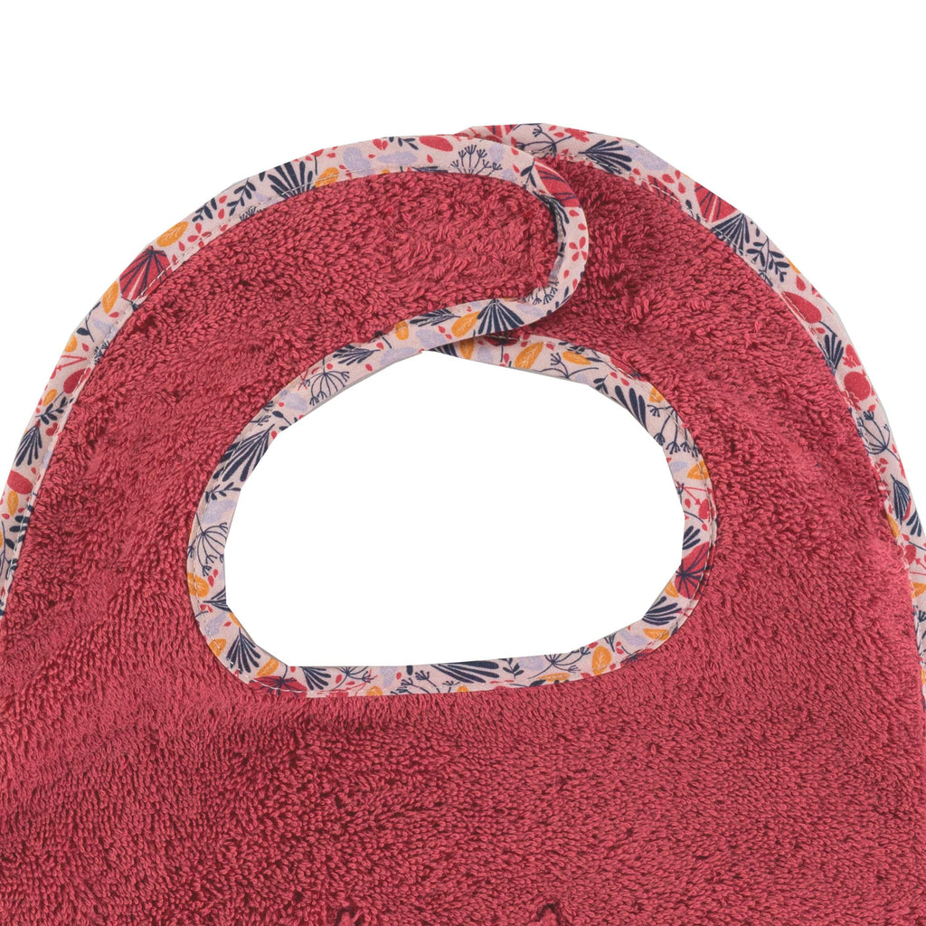 Kittyful Cotton Bib - Carré Blanc Canada