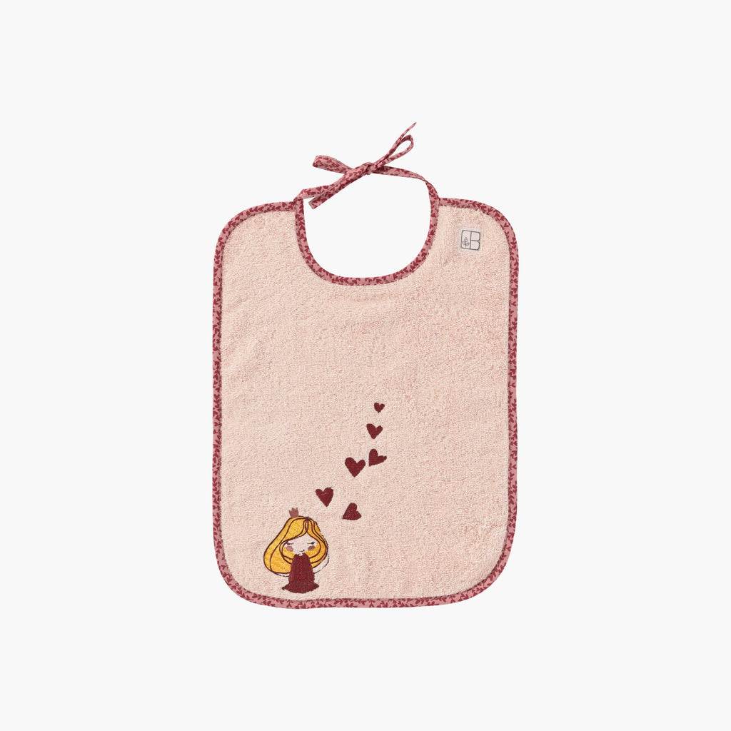 Dessine Organic Cotton Bib - Carré Blanc Canada