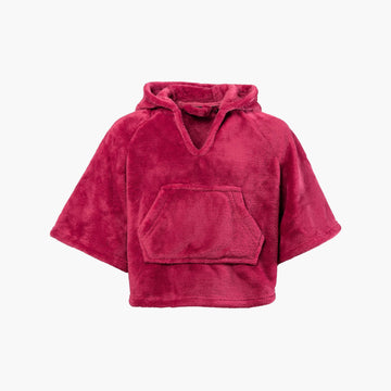 Kid Poncho Blackcurrant Kittyful - Carré Blanc Canada