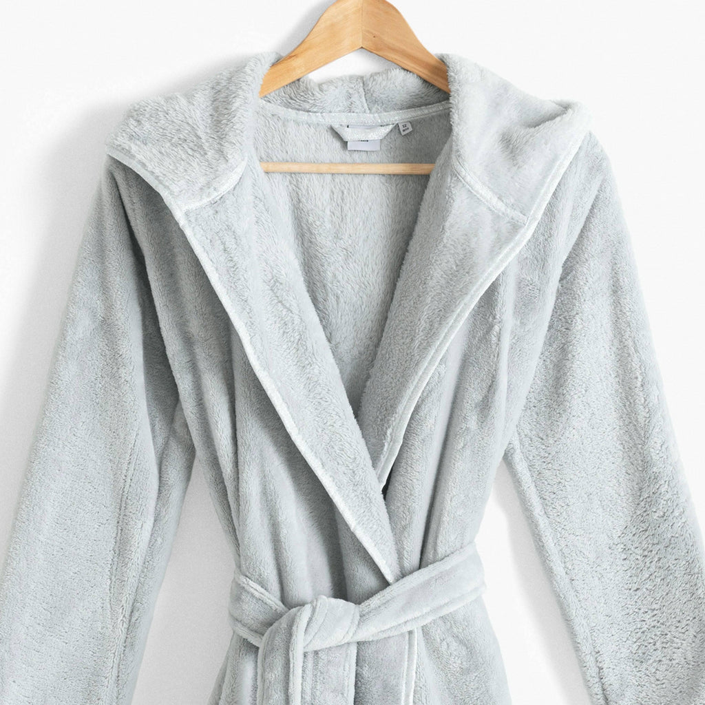 Elsa Hooded Fleece Dressing Gown - Carré Blanc Canada