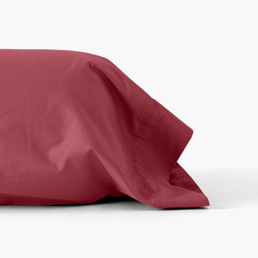 Neo Berry Cotton Percale Bolster Case - Carré Blanc Canada